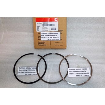CUMMINS 4955651 RING PISTON - 1 KOTAK ISI 3 RING - UNTUK 1 PISTON - 6L