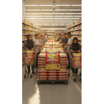 KARUNG BERAS LAMINASI OPP PREMIUM FULL COLOR PRINTING 25KG
