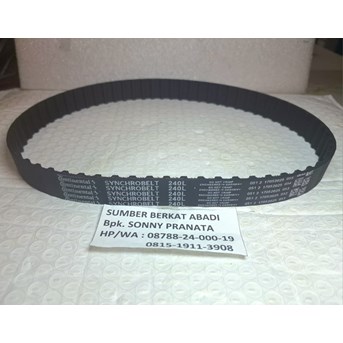 ZR 240L TIMMING BELT  ZR240L ZR240-L  - LEBAR 20 MM WIDTH  20MM
