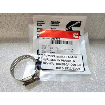 CUMMINS 209773 HOSE CLAMP 209773