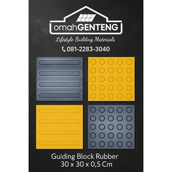 Guiding Block Karet Palembang | WA: O8122833O4O | Omah Genteng