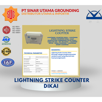 Dikai DK-JS6 / Lightning Strike Counter Dikai / Dikai Counter / DK-JS6