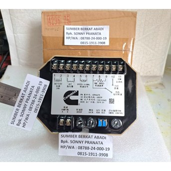 CUMMINS 4296675 SPEED CONTROLLER - GENUINE