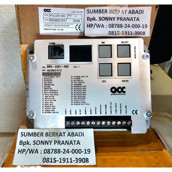 WOODWARD QCC DPG 2201-002 CONTROLLER DPG2201002 DPG 2201 002 DPG 2201