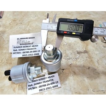 0-5 BAR 2 PIN DRAT 18MM - SENSOR OLI SWITCH 2 KAKI M18 5BAR - SENSOR