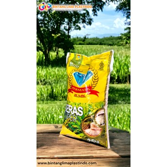 KARUNG BERAS 5KG LAMINASI OPP FULL COLOR PRINTING