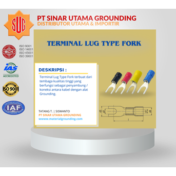 Terminal Lug Type Fork SVS5.5-5 / Cable Lug Type Fork 6mm