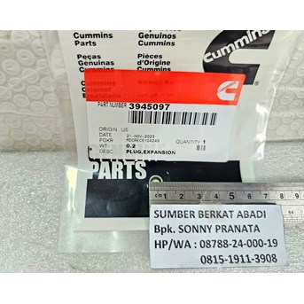 CUMMINS 3945097 EXPANSION PLUG - ISC ISL