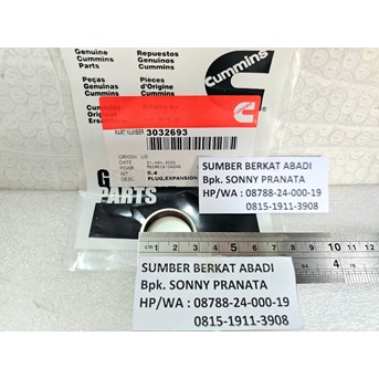 CUMMINS 3032693 CORE EXPANSION PLUG - 6C 8.3C ISC ISL