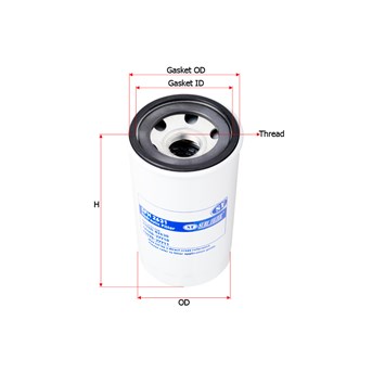 SURE SFH2631 HYDRAULIC OIL FILTER SFH-2631 SFH 2631 HC 5816 33960-826