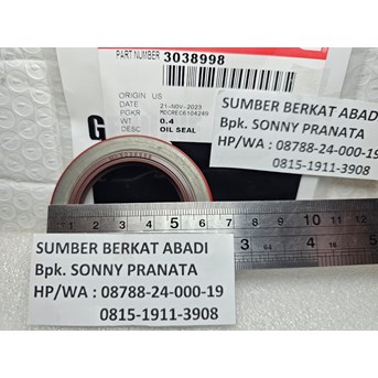 CUMMINS 3038998 SEAL OIL CRANKSHAFT 203101
