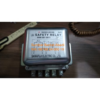 SAWAFUJI 04322-20100 SAFETY RELAY 0590 001 0511 RELAY 0432220100 -ASLI