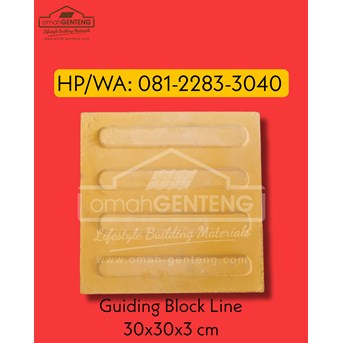 Guiding Block Tile Bangli | WA: O8122833O4O | Omah Genteng