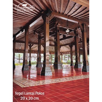 Tegel Lantai Polos Demak | WA: O8122833O4O | Ubin Kuno | Omah Genteng