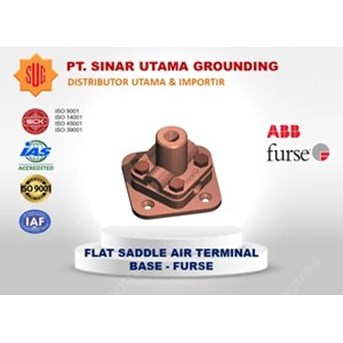 flat saddle sd160 furse air terminal base furse sd160 furse flat saddl-1