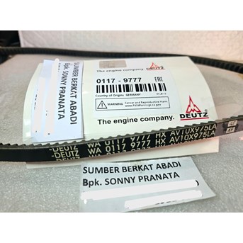 DEUTZ 0117 9777 0117-9777 01179777 BELT 0117-9474 01179474 01182044