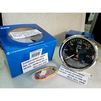KUS K-Y07005 TACHOMETER HOUR METER 0-3000RPM KY07005 KY-07005 KY 07005