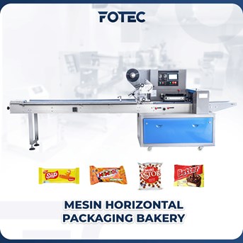 Mesin Horizontal Packaging Bakery