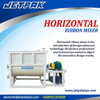 HORIZONTAL RIBBON MIXER.