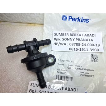 PERKINS T408360 RELIEF VALVE 357-0664 357 0664 3570664 - GENUINE