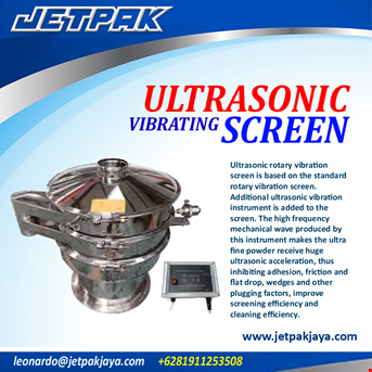 Ultrasonic Vibrating Screen JET
