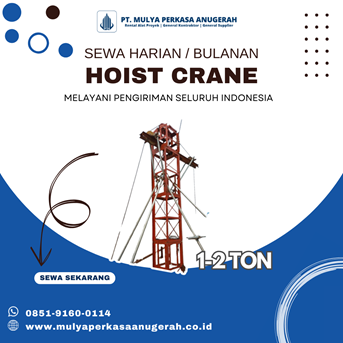 Sewa Hoist Crane Tegal | Mesin hoist | 085191600114