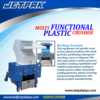 Multi Functional Plastic Crusher
