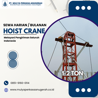 Sewa Hoist Crane Yogyakarta | Mesin hoist | 085191600114