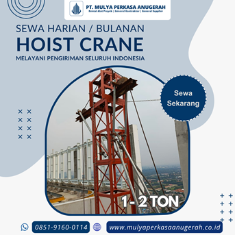 Sewa Hoist Crane Jepara | Mesin hoist | 085191600114