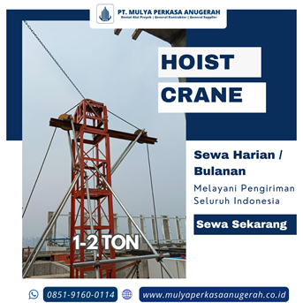 Sewa Hoist Crane Magelang | Mesin hoist | 085191600114