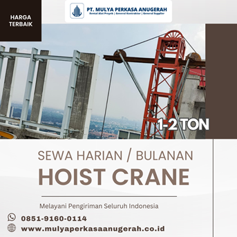 Sewa Hoist Crane Pekalongan | Mesin hoist | 085191600114