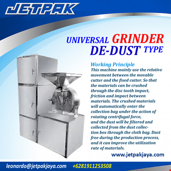 Universal Grinder DE-DUST Type