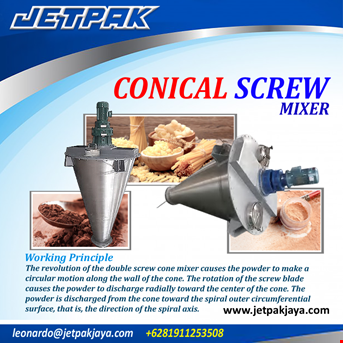 Conical Screw Mixer JET