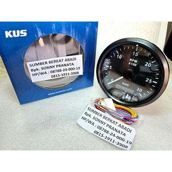 KUS K-Y07014 TACHOMETER AND HOUR METER 0-3000 RPM KY07014 LOT 08425 KY
