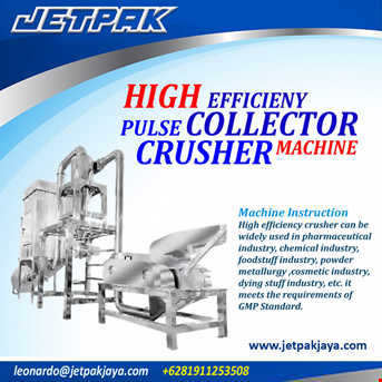 High Effeciency Pulse Collector Crusher Machine