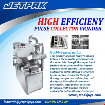 High Effeciancy Pulse Collector Grinder