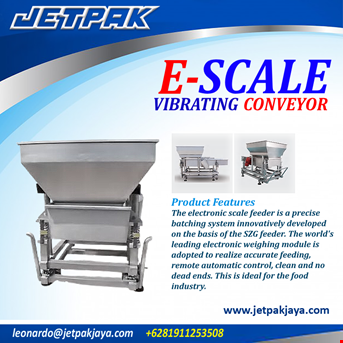 E Scale Vibrating Conveyor