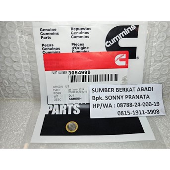 CUMMINS 3054999 SCREEN FILTER 3042425 4307427 3008706 3087587