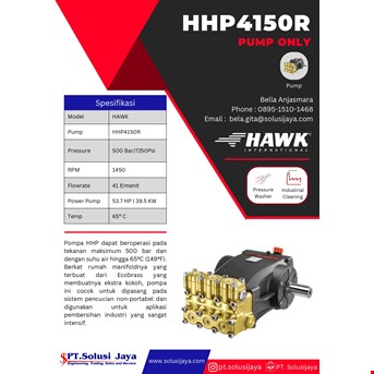 Hawk Pu,p HHP4150R ( Pump only ) pompa air