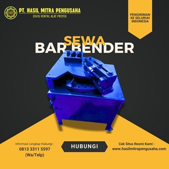 Penyewaan Bar Bender Bar Bending Jakarta Pusat 8-33 mm