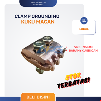 Klem Grounding Kuku Macan Ukuran 95 mm
