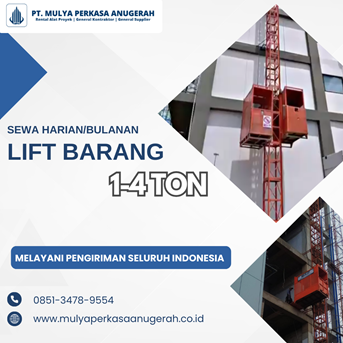 Sewa Lift Barang Sidoarjo | Hoist 1-4 Ton | 085134789554