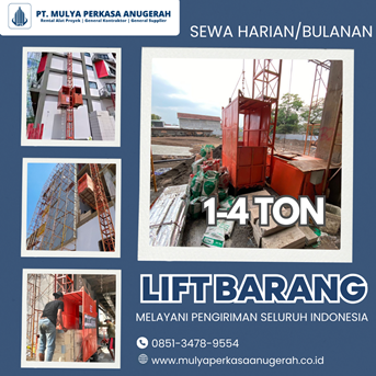Sewa Lift Barang Mojokerto | Hoist 1-4 Ton | 085134789554