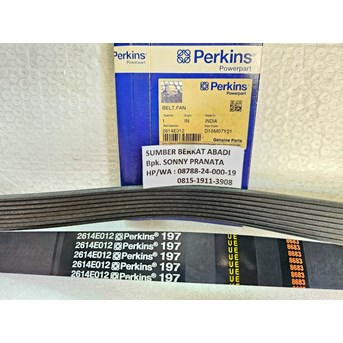 PERKINS 2614E012 V-BELT 2614-E012 FAN BELT 2614 E012 - GENUINE