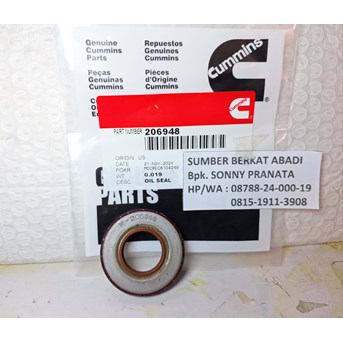 CUMMINS 206948 SEAL O RING OIL WATER PUMP - KTA19 K19 K50 QSK19 QSK38