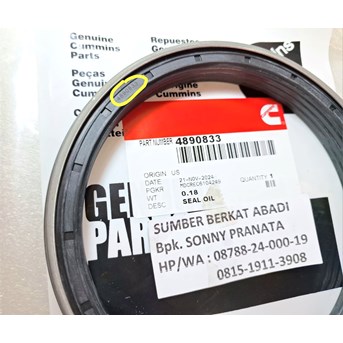 CUMMINS 4890833 OIL SEAL CRANKSHAFT - ISB QSB