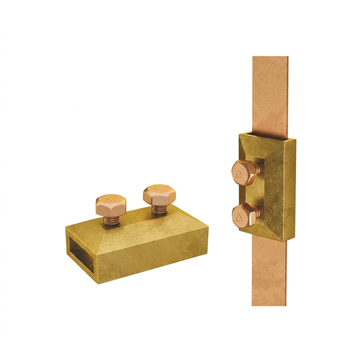 oblong test clamp 50x3mm - klem sambungan copper tape-2
