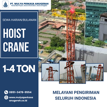 Sewa Hoist Crane Klungkung | Winch Electric | 085134789554
