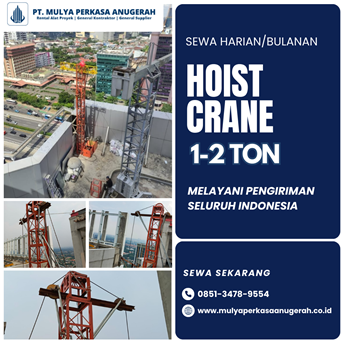 Sewa Hoist Crane Tabanan | Winch Electric | 085134789554