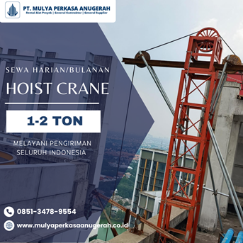 Sewa Hoist Crane Badung | Winch Electric | 085134789554